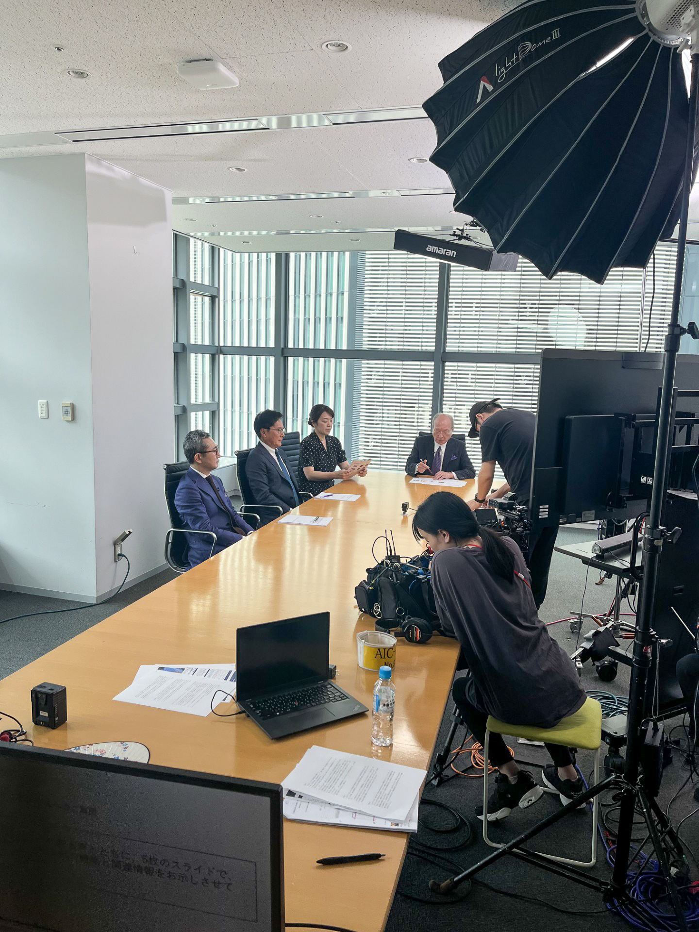 「生殖補助医療と黄体補充に関する解説動画」 撮影