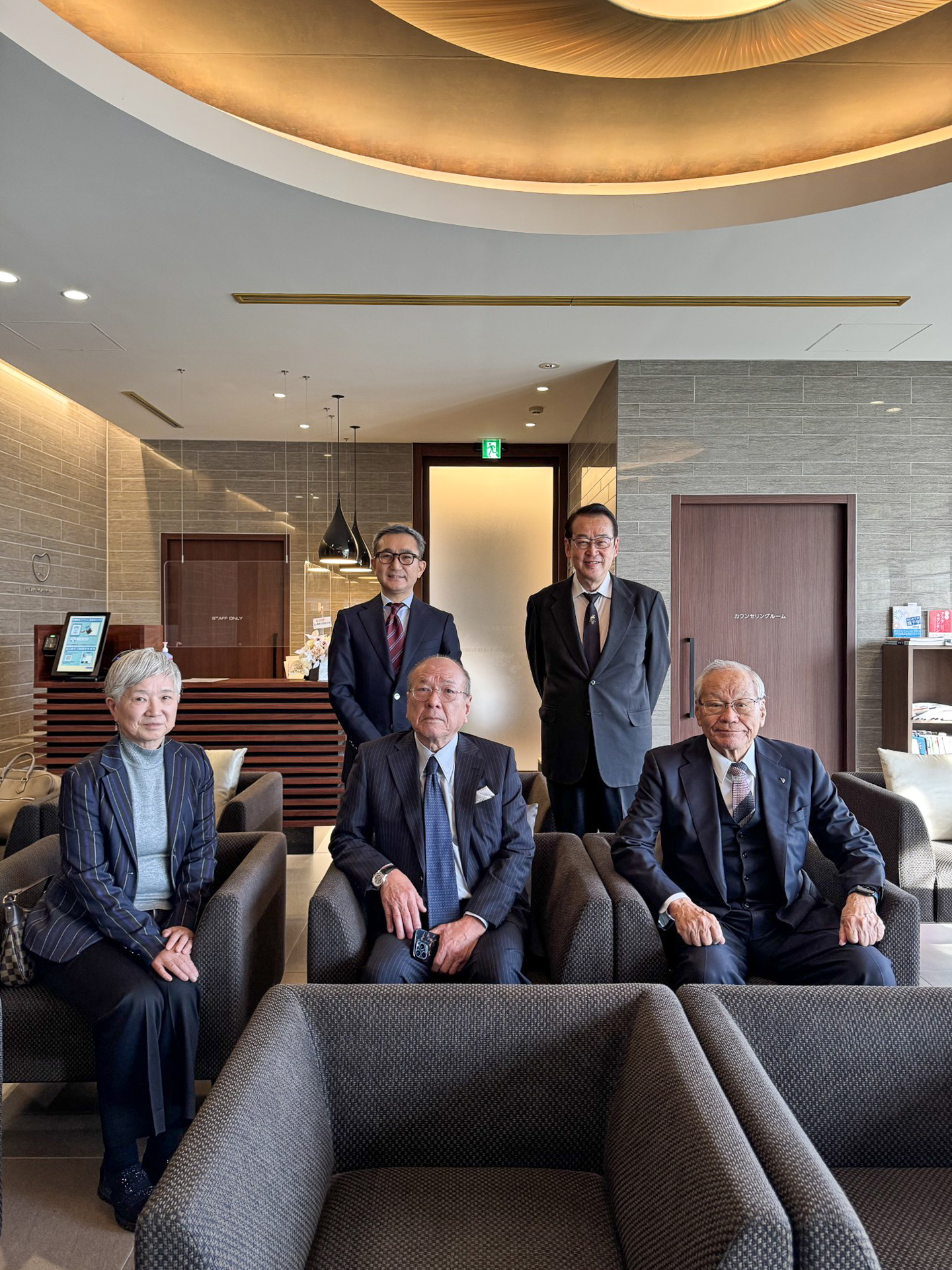 横倉義武先生(日本医師会名誉会長) スタッフ勉強会