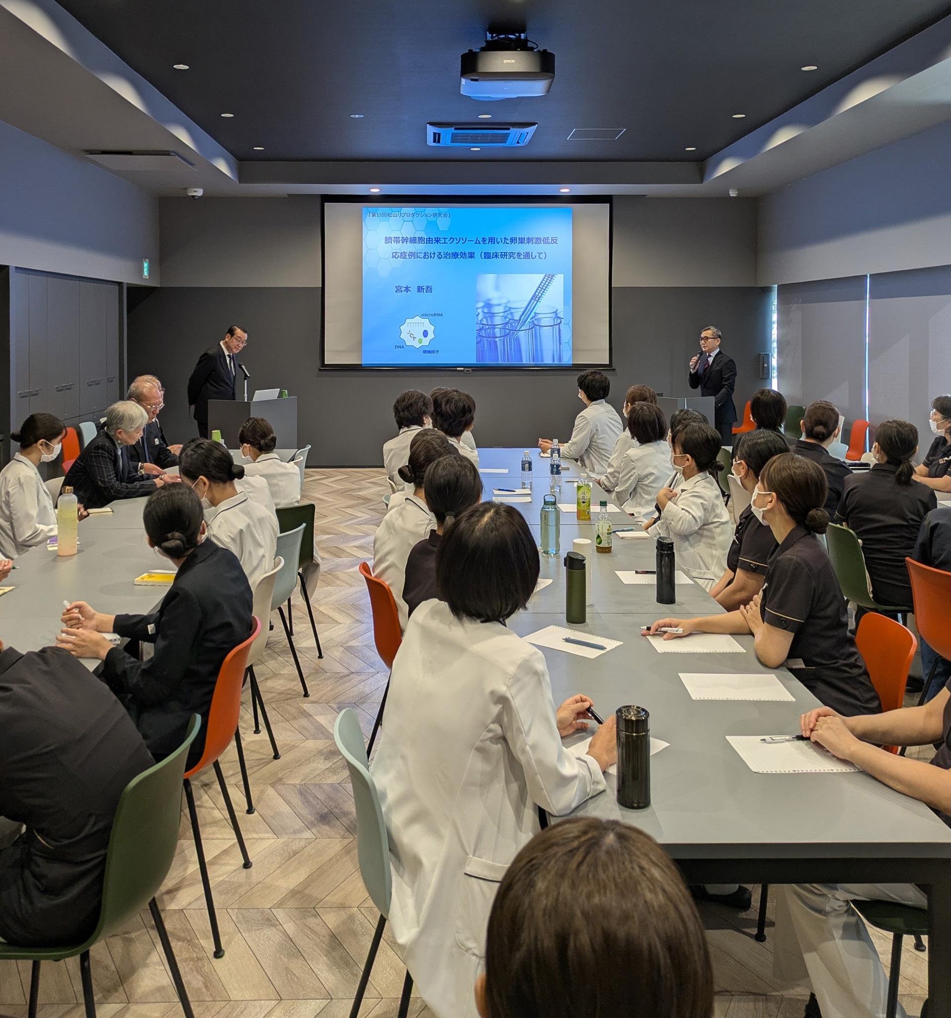 横倉義武先生(日本医師会名誉会長) スタッフ勉強会