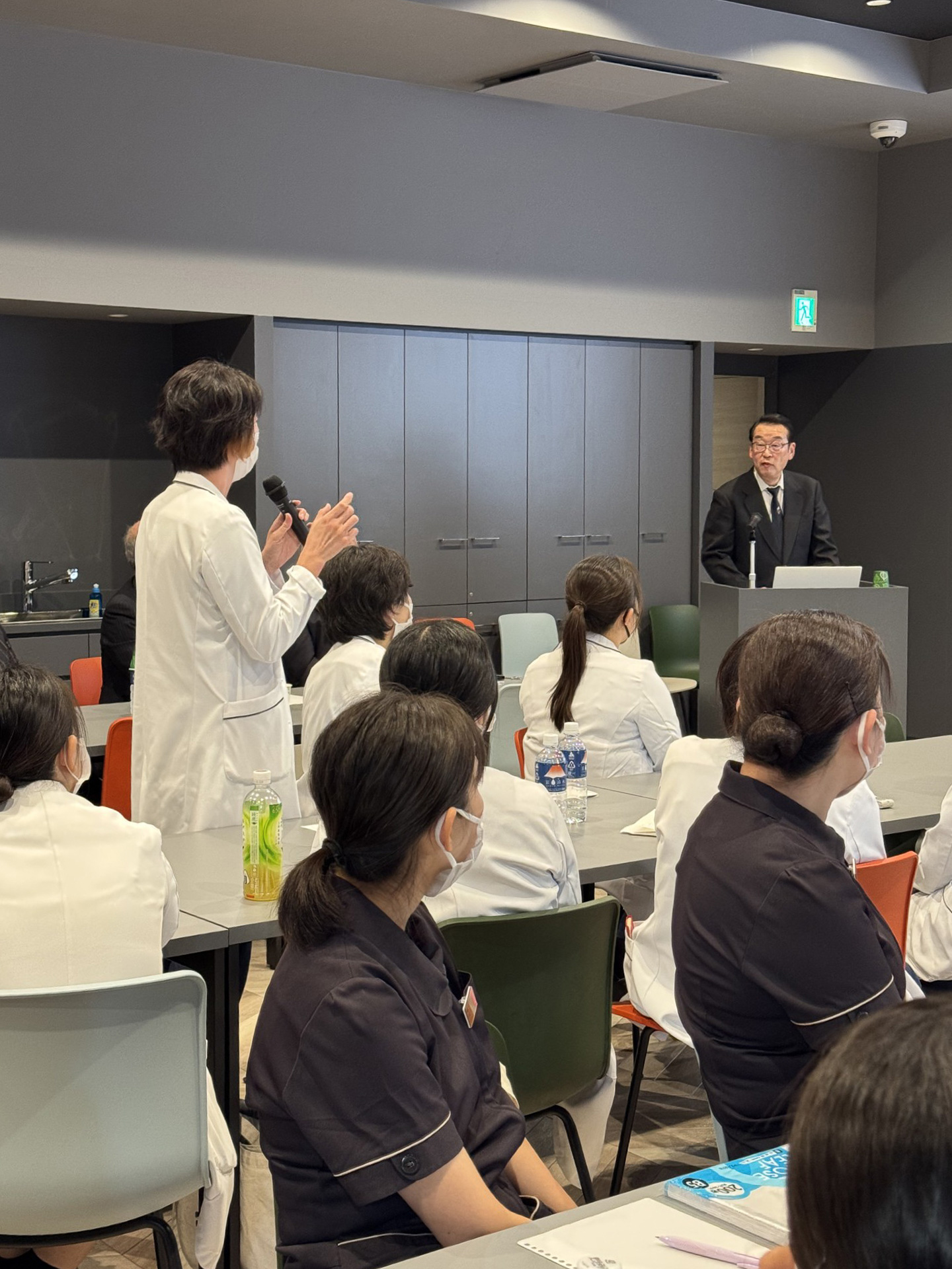 横倉義武先生(日本医師会名誉会長) スタッフ勉強会